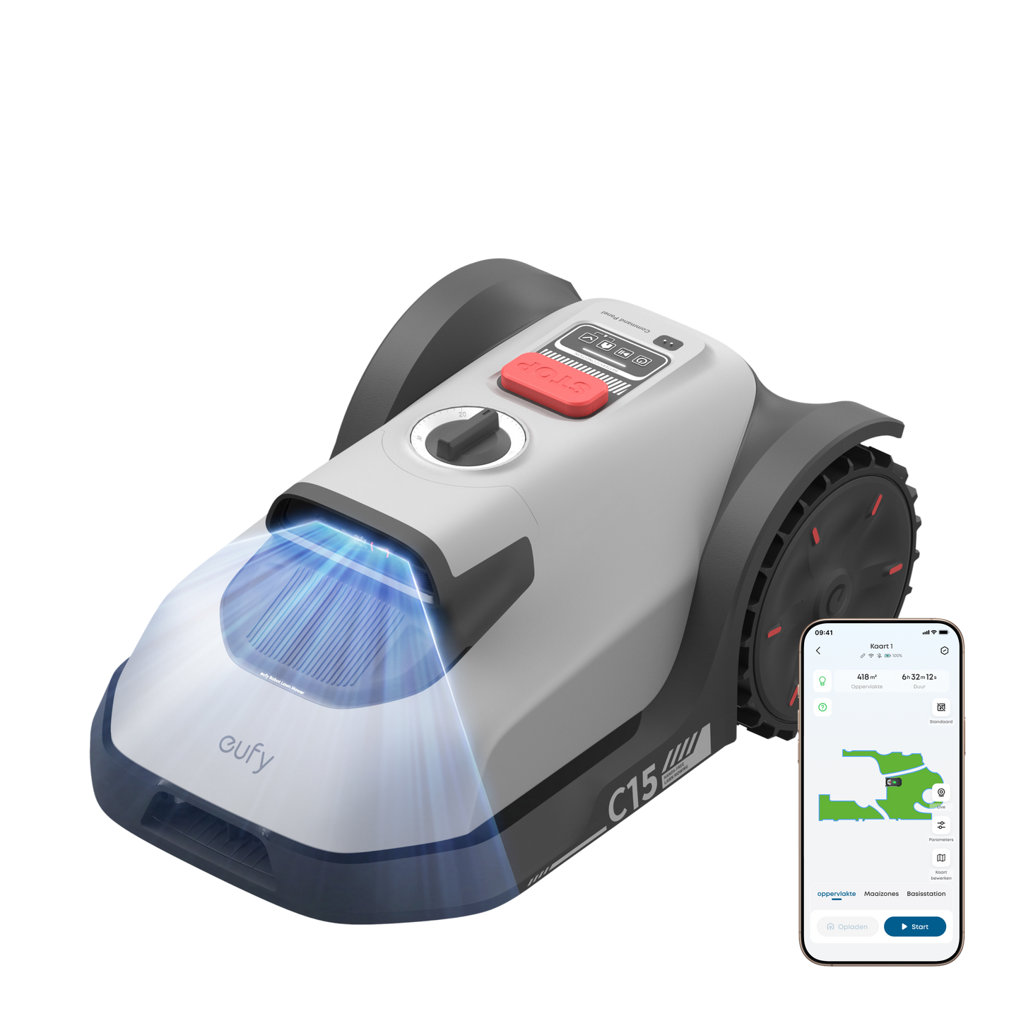 eufy Robotgrasmaaier C15 solo