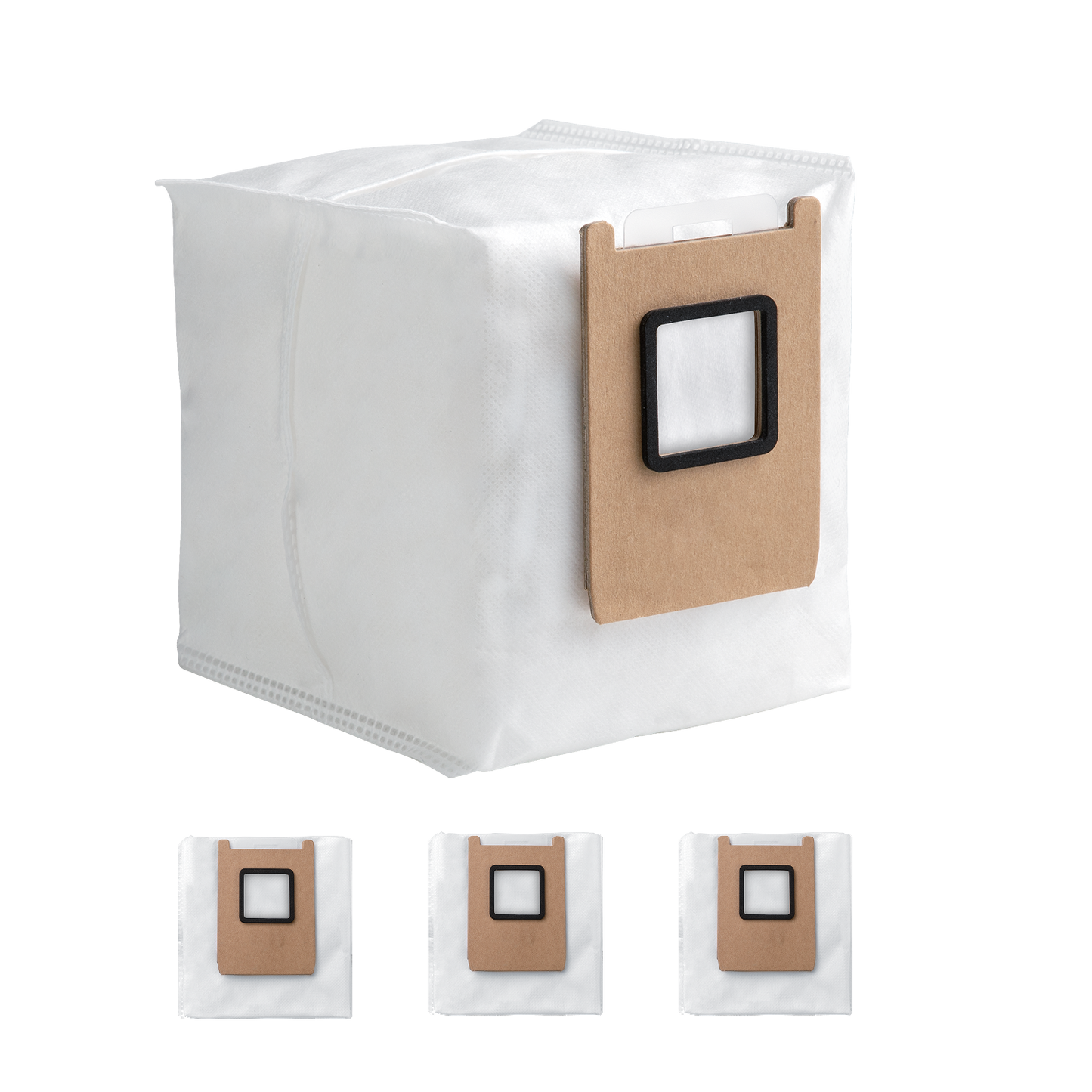 eufy Dust Bag, 3 pieces, 3L, Leak-Proof, Effective Filtration, Safe, Compatible with E25/28