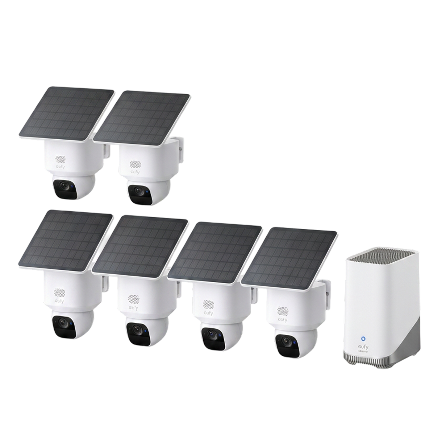 SoloCam E30 6-Pack + HomeBase 3