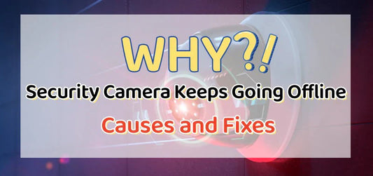 Waarom gaat mijn beveiligingscamera steeds offline