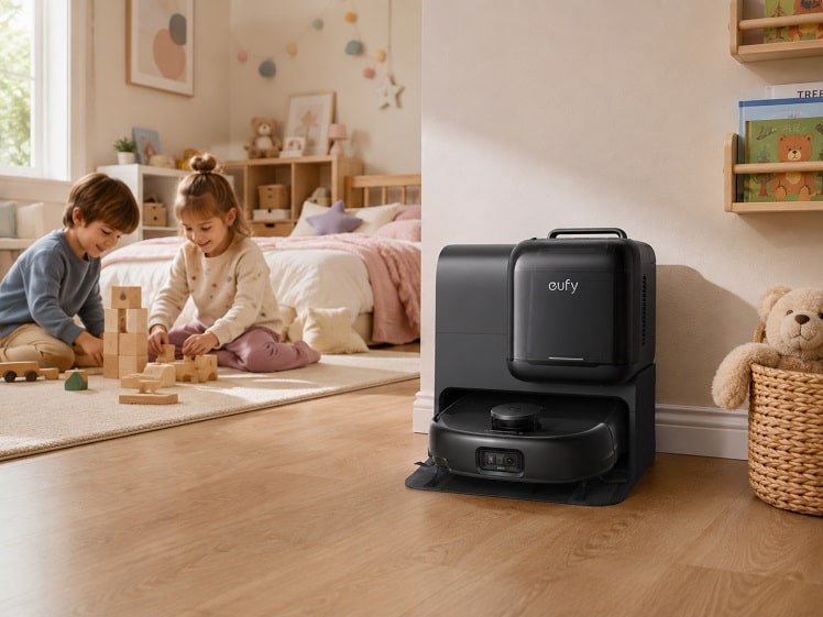 Robotstofzuiger In Kinderkamer
