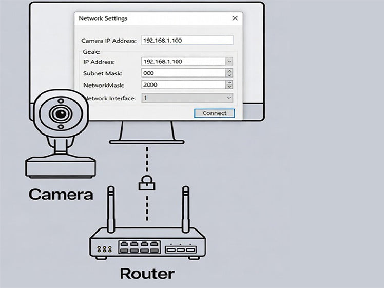 Hoe vind ik het IP-adres van een camera?