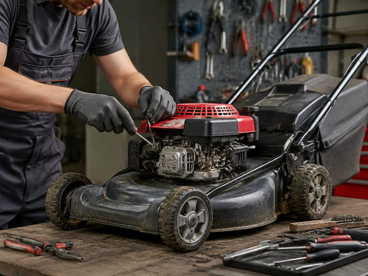 Reparatie grasmaaier