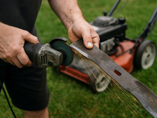 Mes grasmaaier slijpen: Alles wat je moet weten