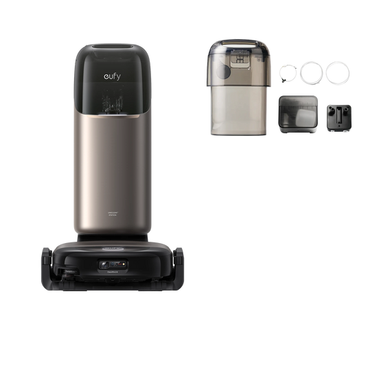 eufy Robotstofzuiger Omni S2 + Automatisch Navul- en Afvoersysteem