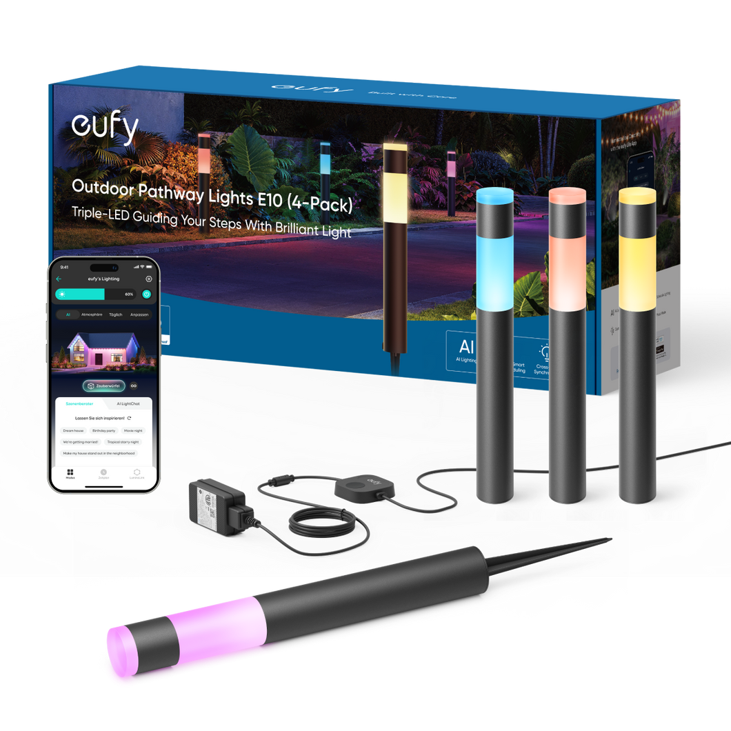 eufy Buitenpadverlichting E10 (set van 4)