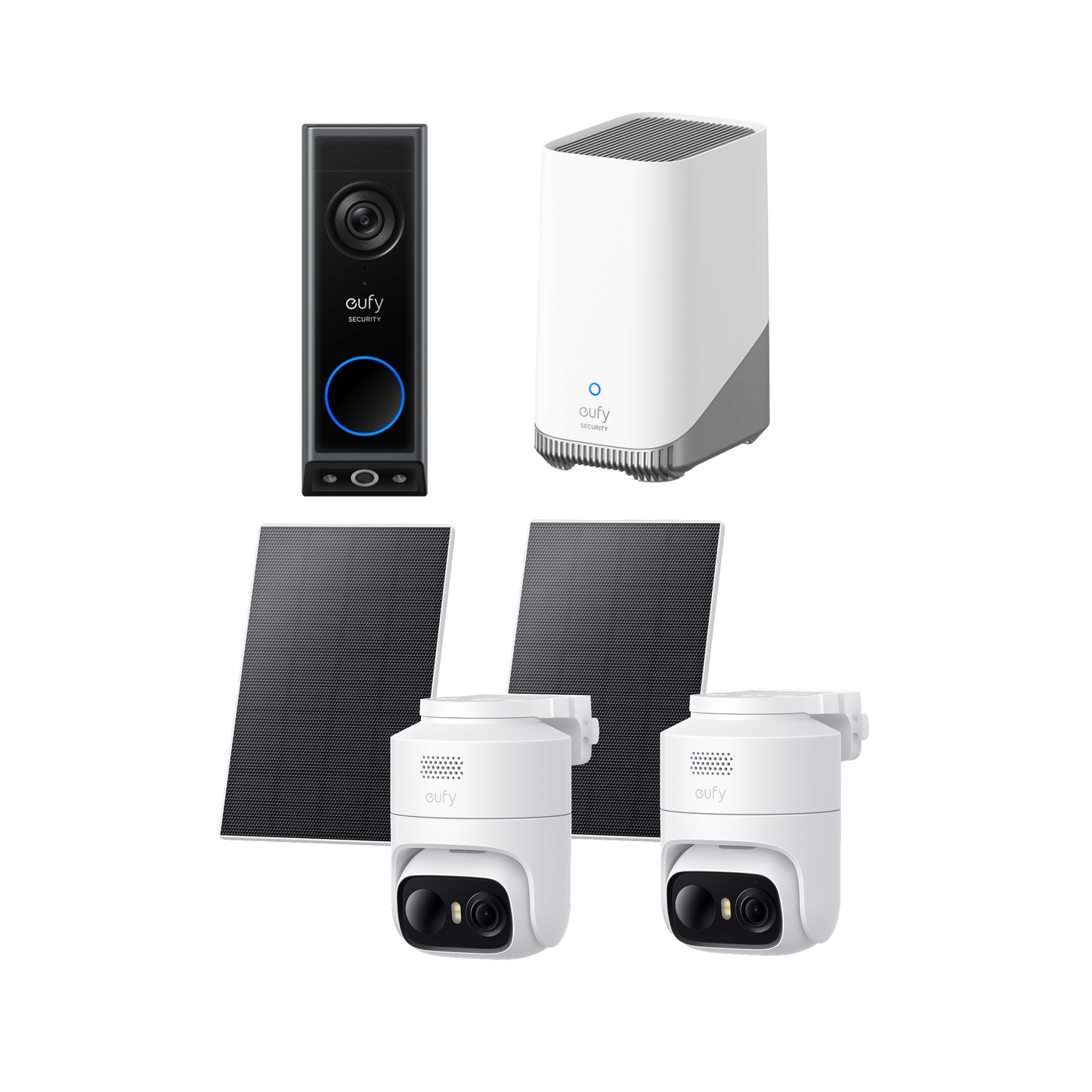 eufyCam C37 2-Cam Kit met HomeBase 3 met Video Doorbell E340