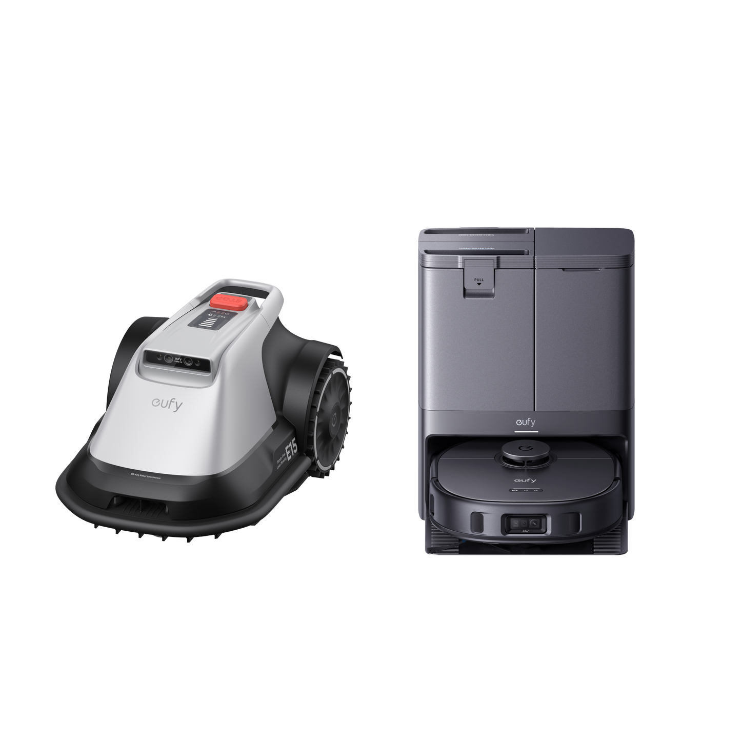 eufy Robotgrasmaaier E15 + eufy X10 Pro Omni