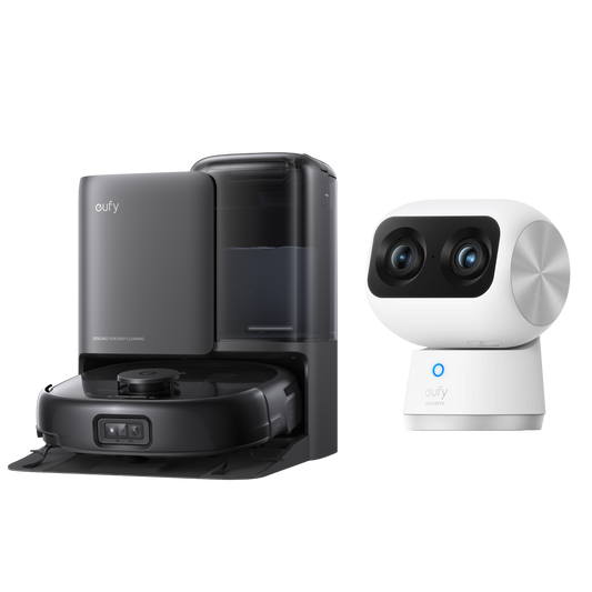 Indoor Cam S350 met eufy Robotstofzuiger Omni E25