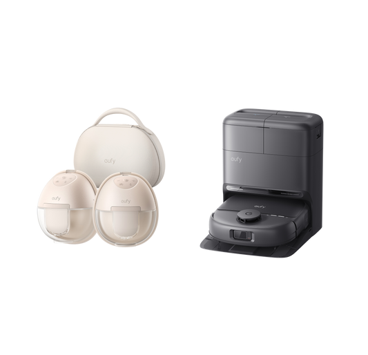 eufy Robotstofzuiger Omni C28 + Wearable Breast Pump S1 Pro
