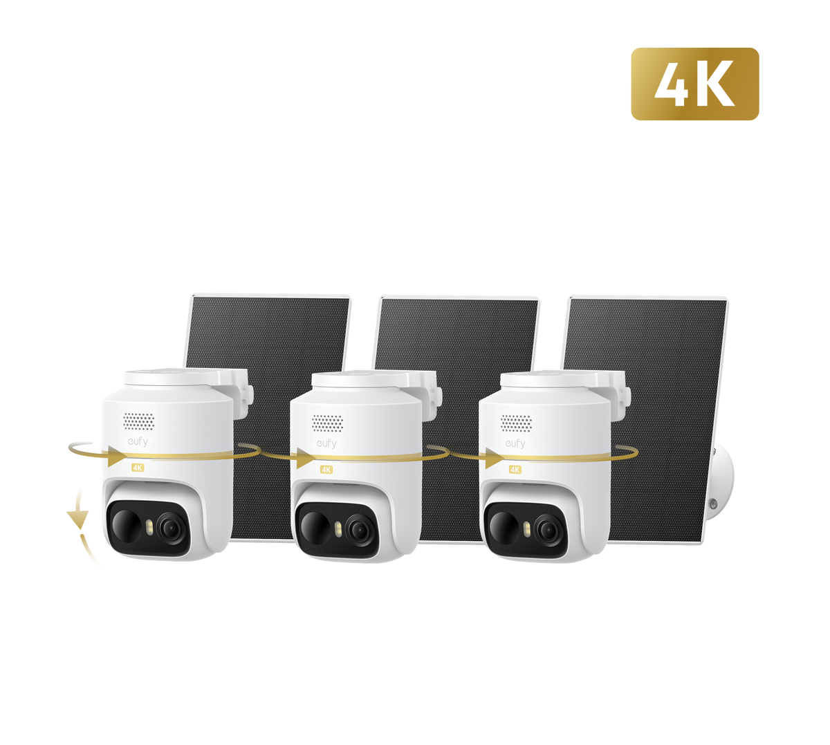 Anker eufyCam C37 4K Edition（3-pack）