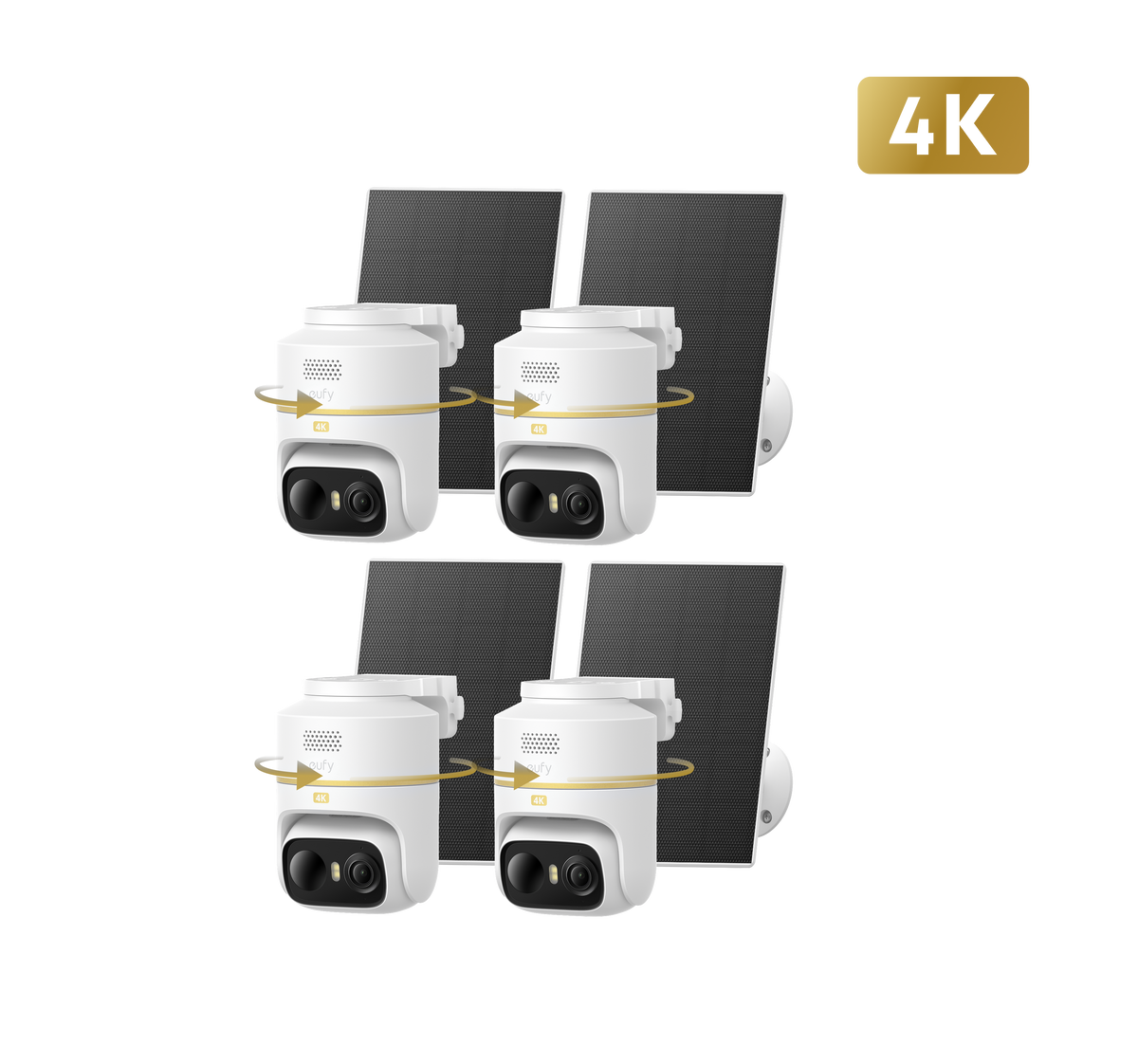Anker eufyCam C37 4K Edition（4-pack）