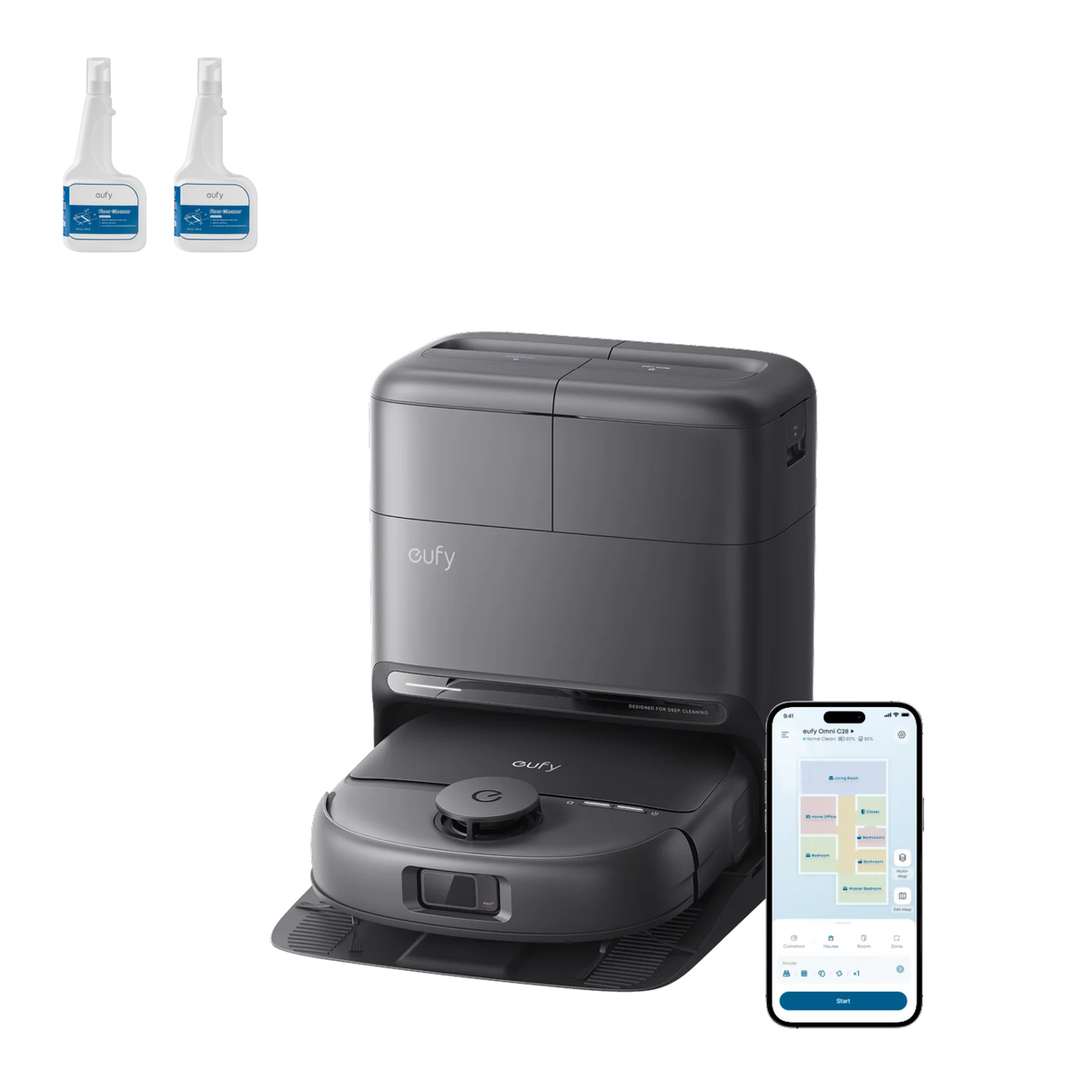 eufy Robotstofzuiger Omni C28+eufy Robovac Floor Cleaning Solution