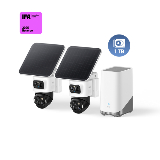 eufyCam S4 2-Cam Kit, 1TB Harde Schijf