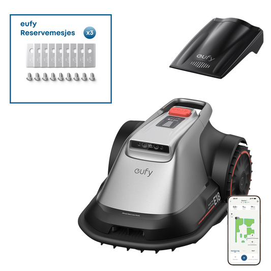 eufy Robotgrasmaaier E18 + eufy Replacement Blade Set