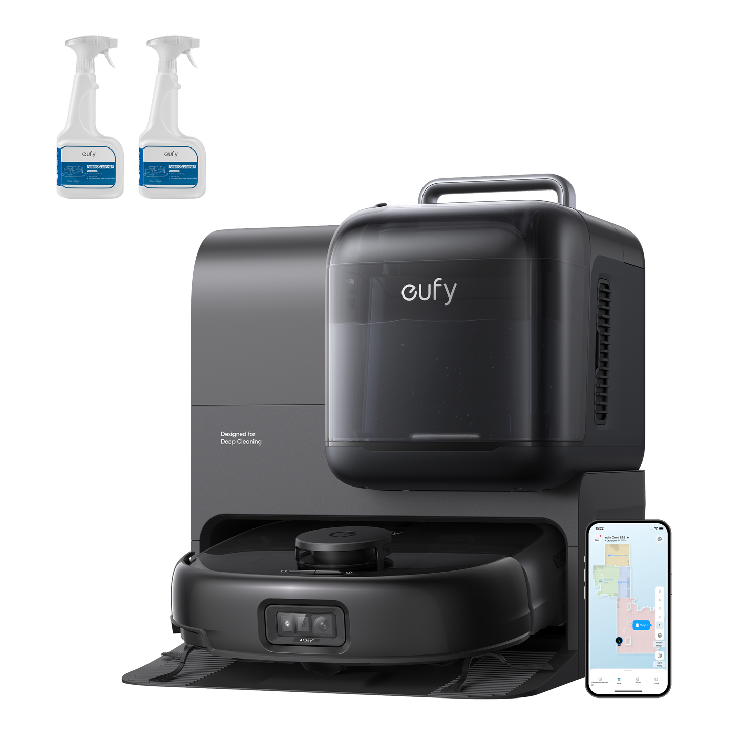 eufy Robotstofzuiger Omni E28+eufy Fabric Cleaner