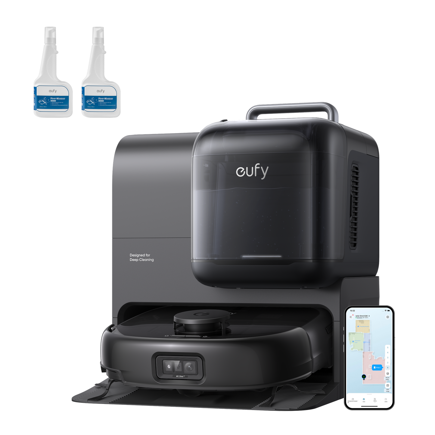 eufy Robotstofzuiger Omni E28+eufy Robovac Floor Cleaning Solution