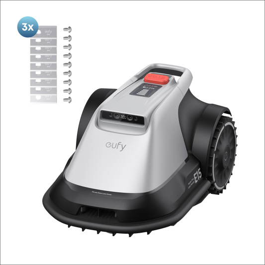 eufy Robotgrasmaaier E15 + eufy Replacement Blade Set
