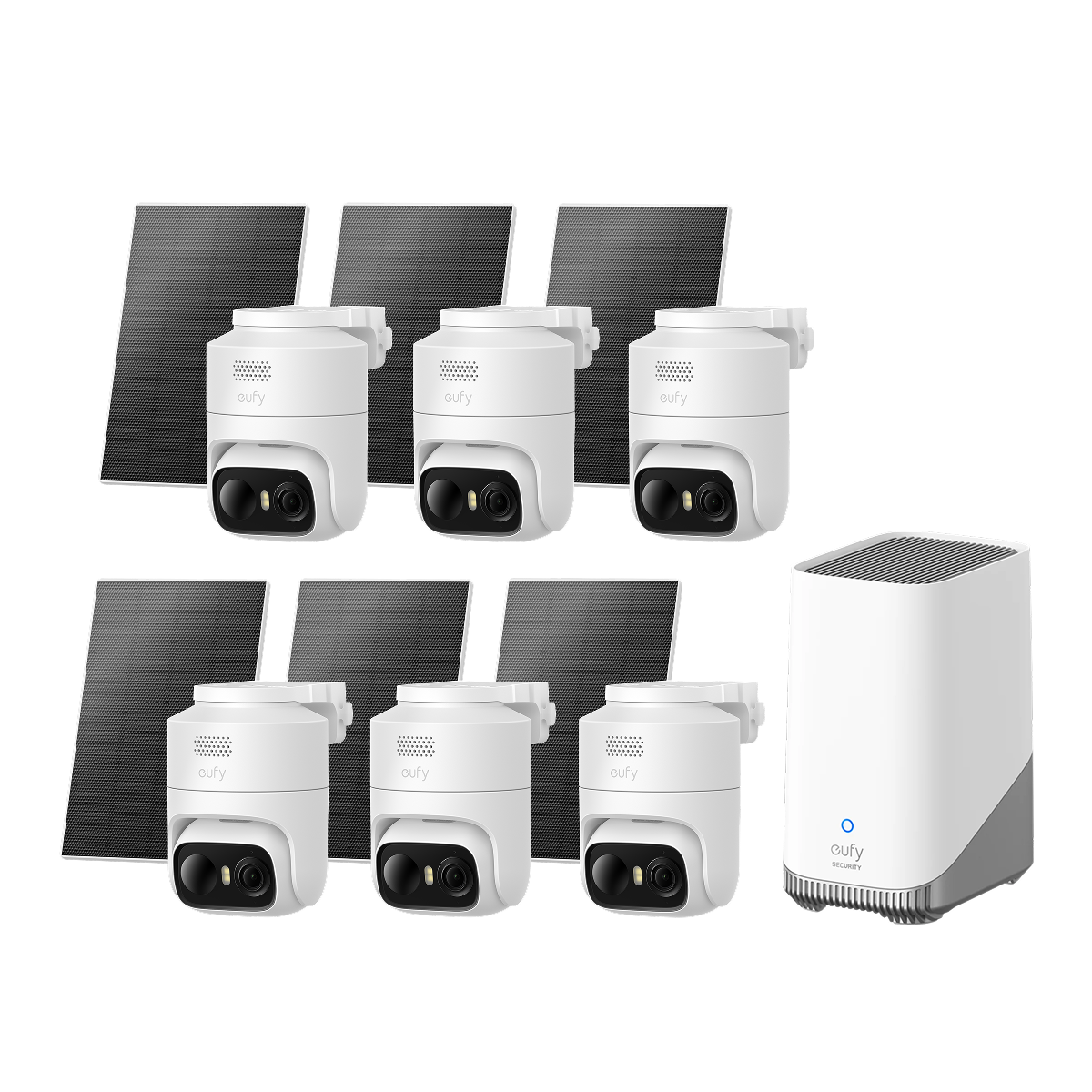 eufyCam C37 6-Cam Kit met HomeBase™ 3