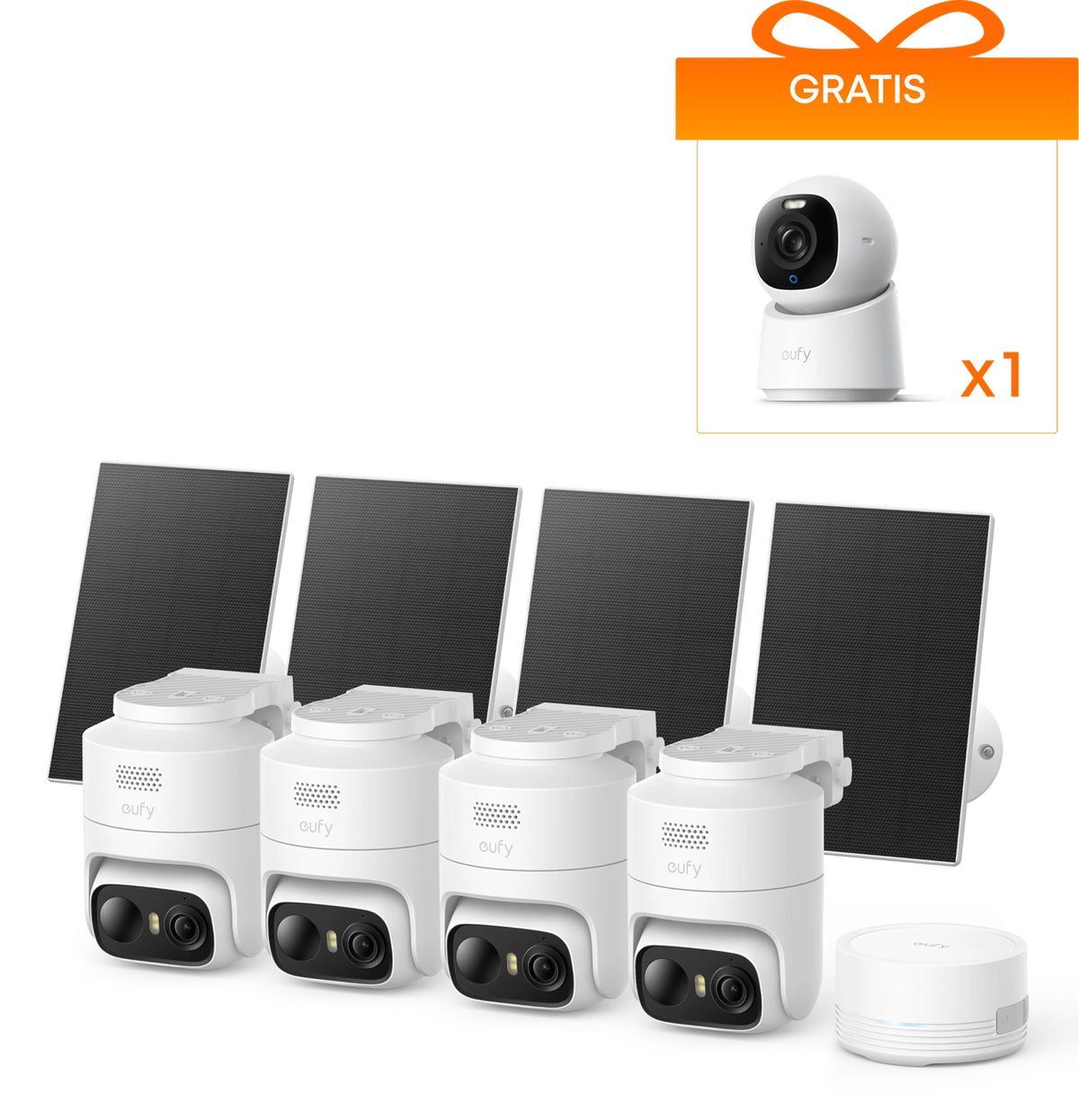 eufy Security eufyCam C37 4-Camera Set