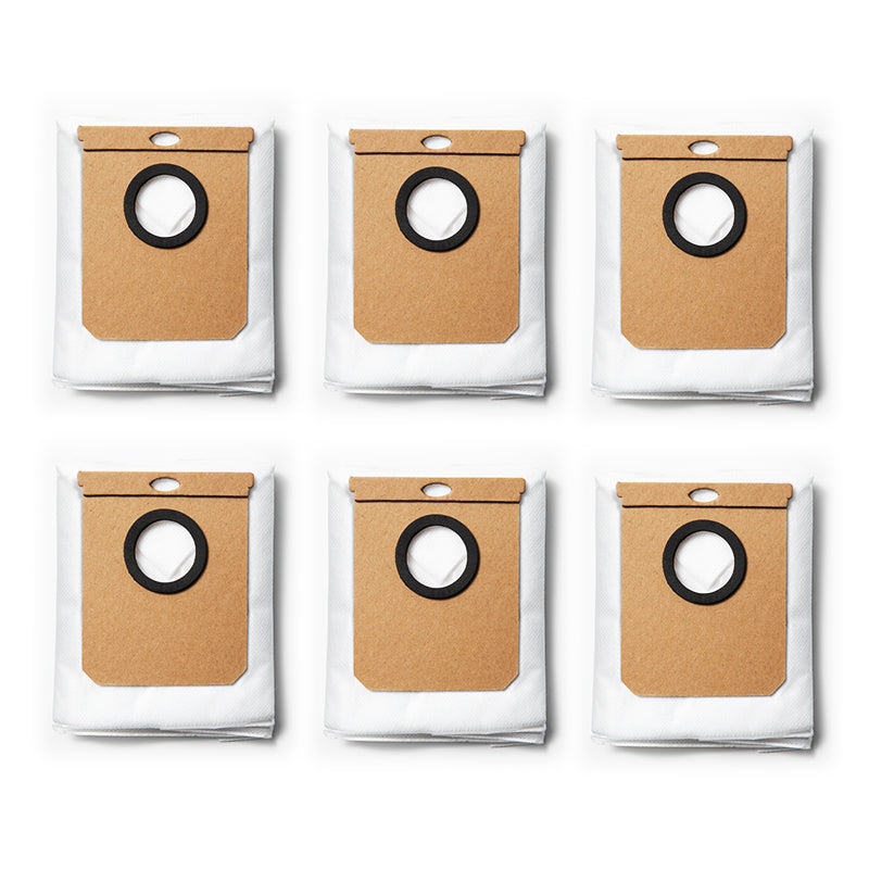 6 Replacement Dustbags, Compatible with L60 with Self-Empty Station